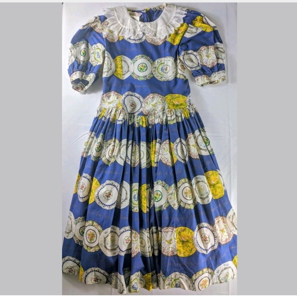 Vintage Other - Francoise Bouthillier Tea Party Dress Modest VTG